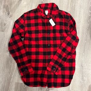 Gap. Boys flannel check shirt